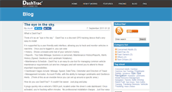 Desktop Screenshot of blog.dashtrac.com